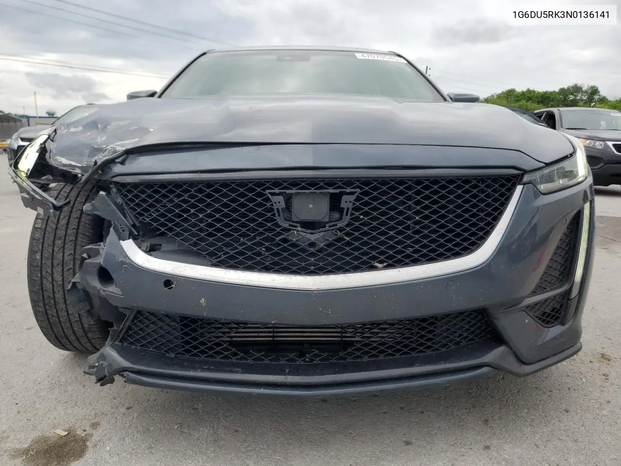 2022 Cadillac Ct5 Sport VIN: 1G6DU5RK3N0136141 Lot: 47079545