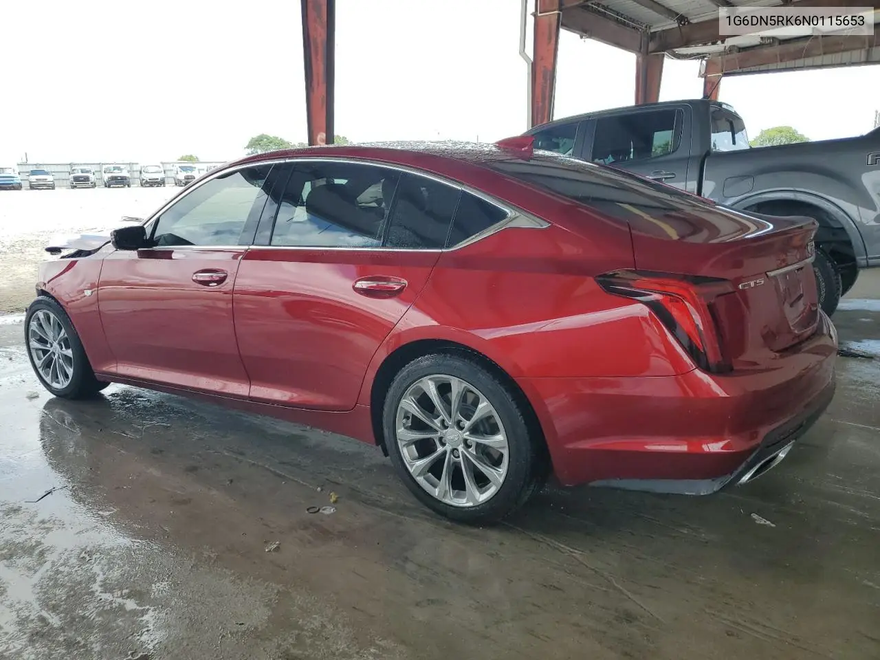 2022 Cadillac Ct5 Premium Luxury VIN: 1G6DN5RK6N0115653 Lot: 55759075