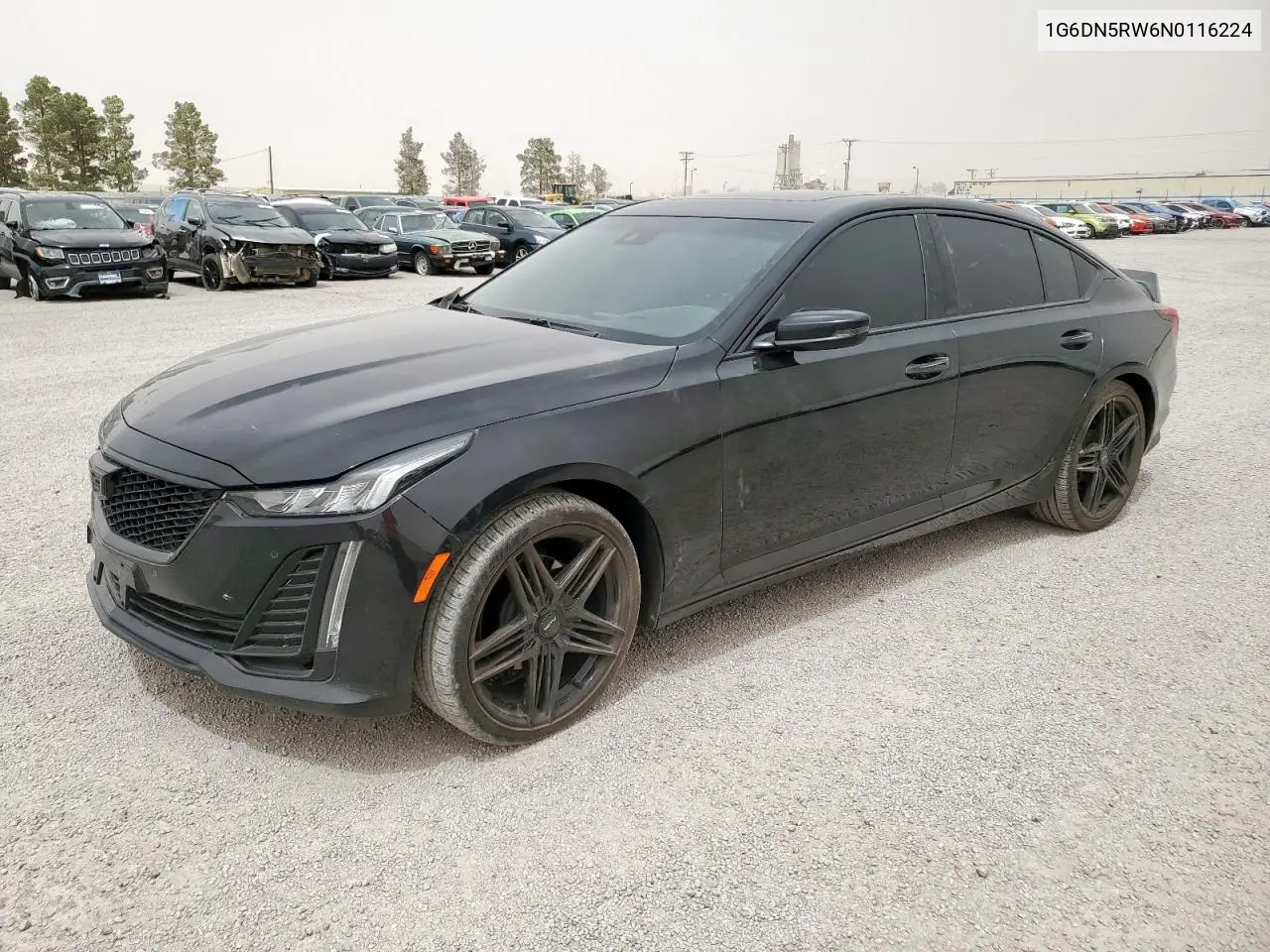 2022 Cadillac Ct5 Premium Luxury VIN: 1G6DN5RW6N0116224 Lot: 56781425