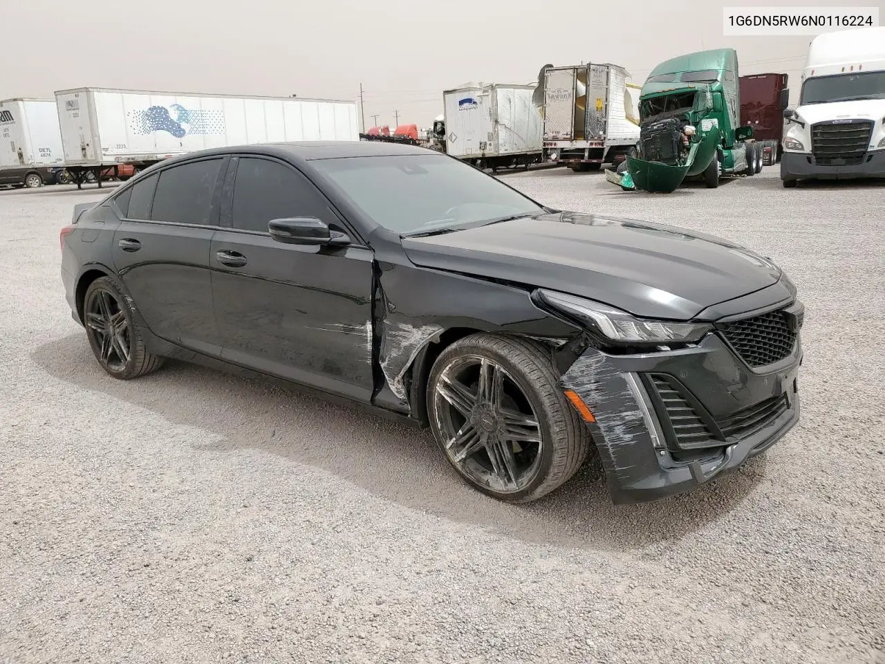 2022 Cadillac Ct5 Premium Luxury VIN: 1G6DN5RW6N0116224 Lot: 56781425