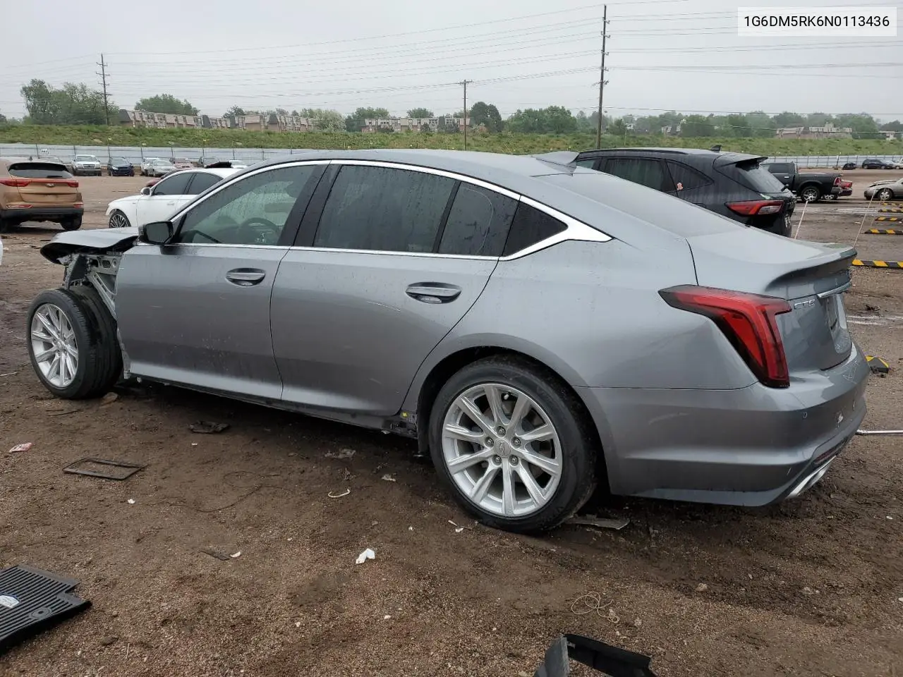 2022 Cadillac Ct5 Luxury VIN: 1G6DM5RK6N0113436 Lot: 59493495