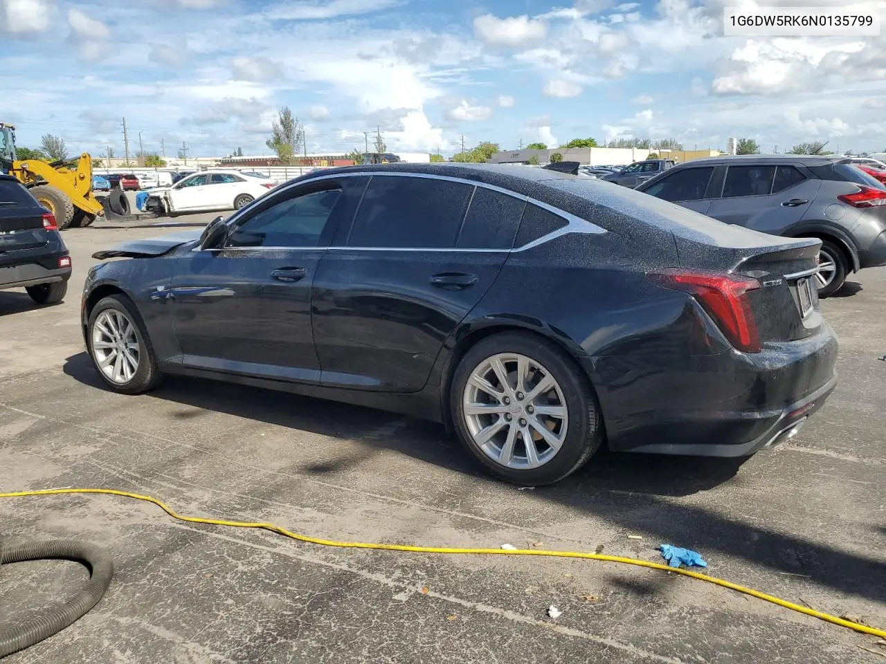 2022 Cadillac Ct5 Luxury VIN: 1G6DW5RK6N0135799 Lot: 60817955