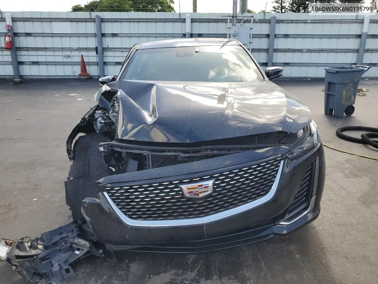 2022 Cadillac Ct5 Luxury VIN: 1G6DW5RK6N0135799 Lot: 60817955