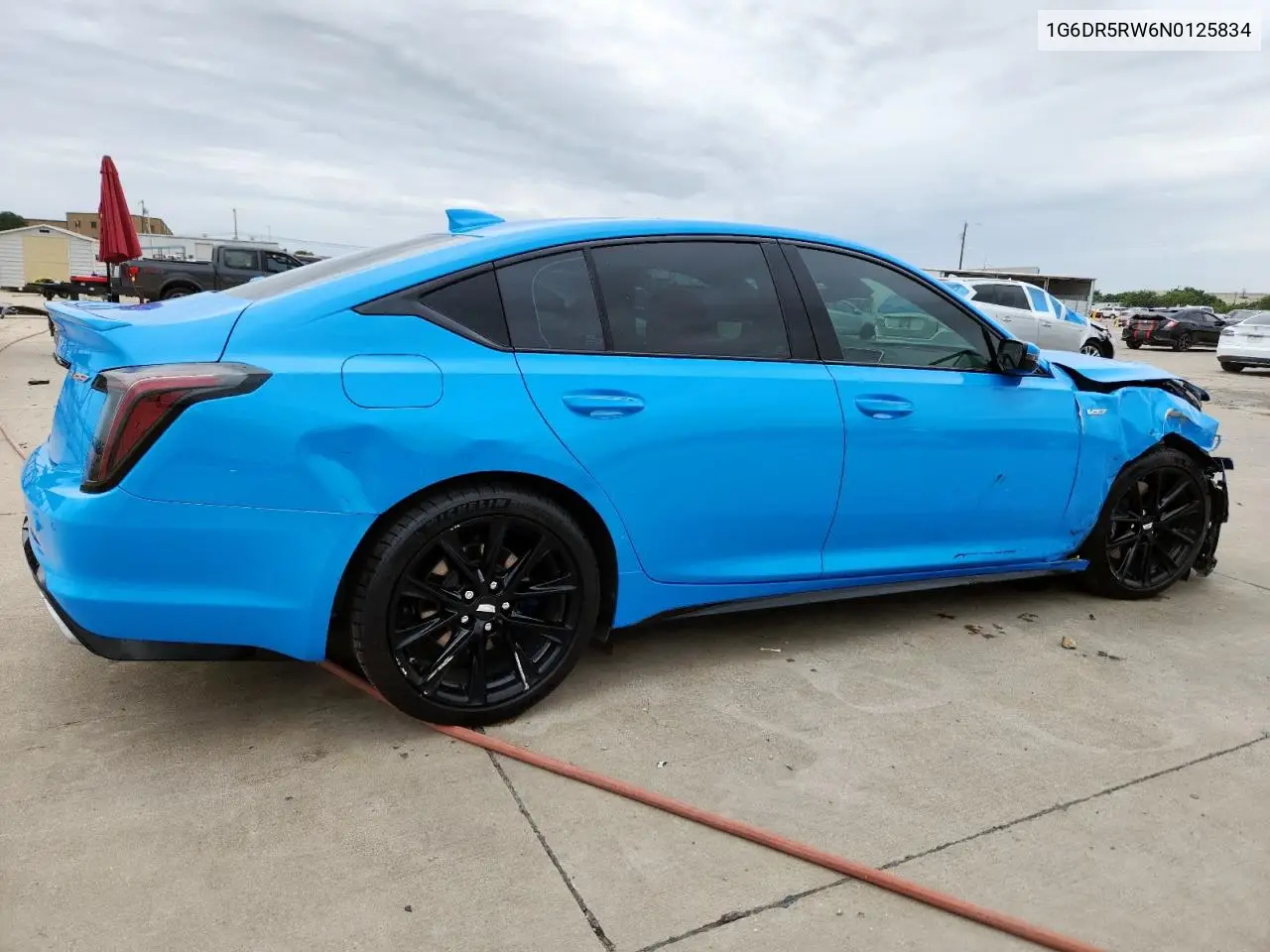 2022 Cadillac Ct5-V VIN: 1G6DR5RW6N0125834 Lot: 62963695