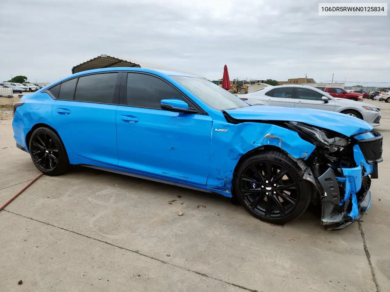 2022 Cadillac Ct5-V VIN: 1G6DR5RW6N0125834 Lot: 62963695
