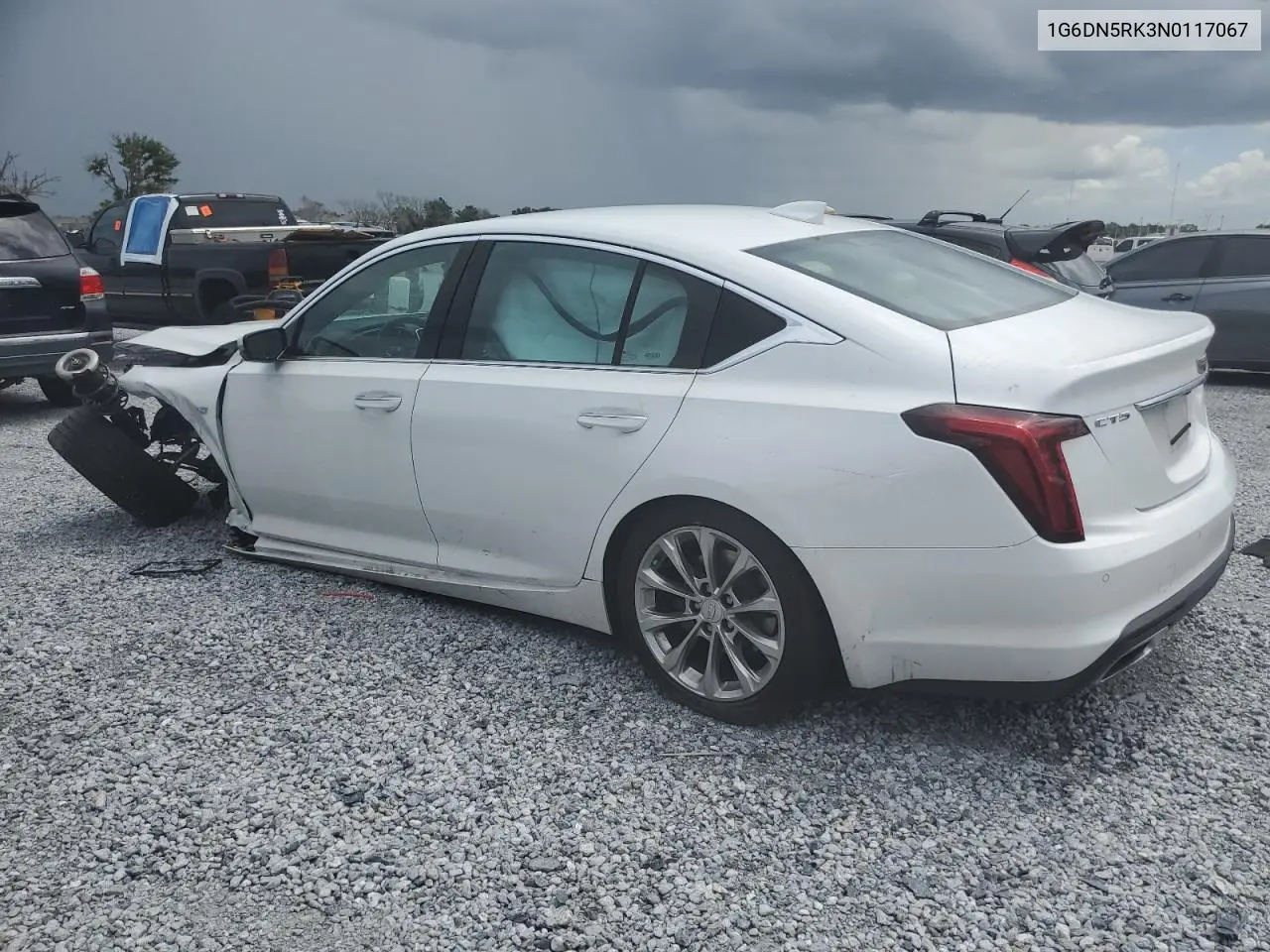 2022 Cadillac Ct5 Premium Luxury VIN: 1G6DN5RK3N0117067 Lot: 63436565