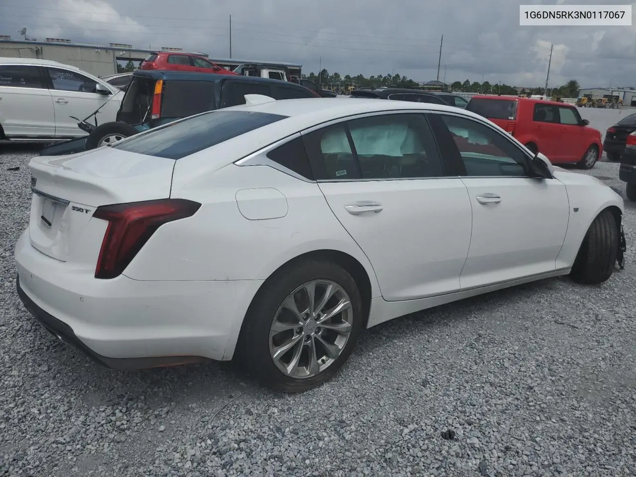 2022 Cadillac Ct5 Premium Luxury VIN: 1G6DN5RK3N0117067 Lot: 63436565