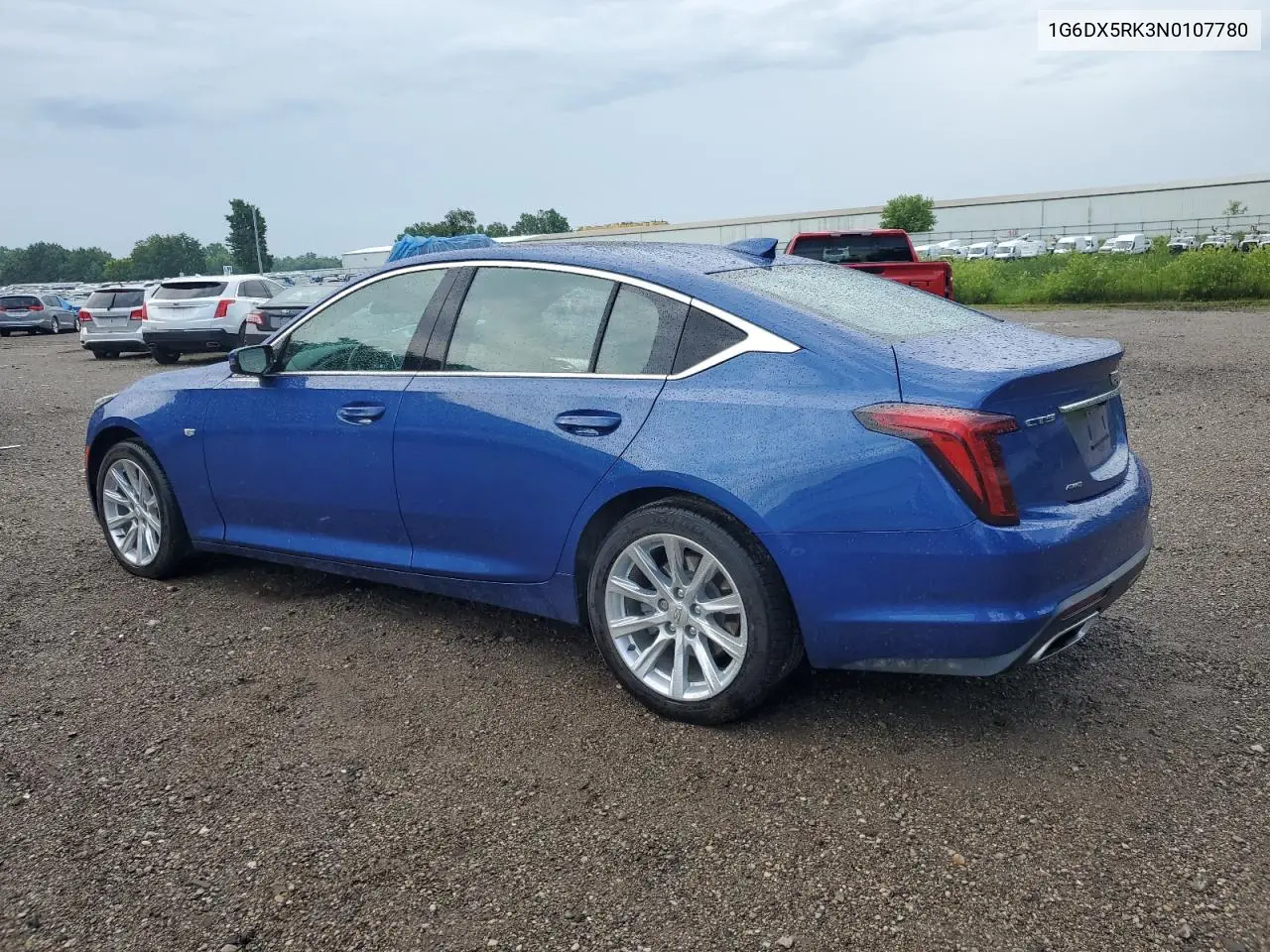 2022 Cadillac Ct5 Luxury VIN: 1G6DX5RK3N0107780 Lot: 63665915