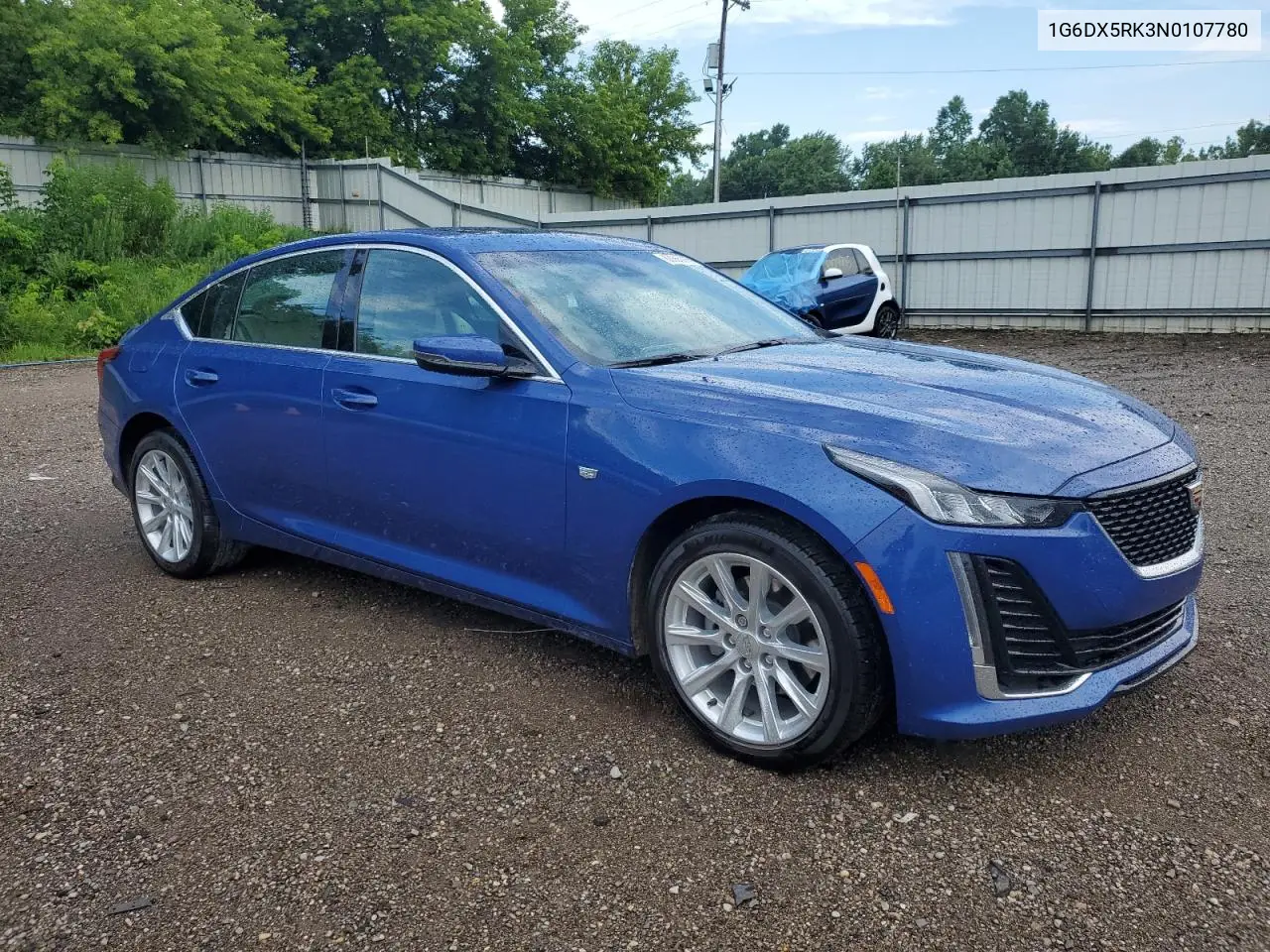 2022 Cadillac Ct5 Luxury VIN: 1G6DX5RK3N0107780 Lot: 63665915
