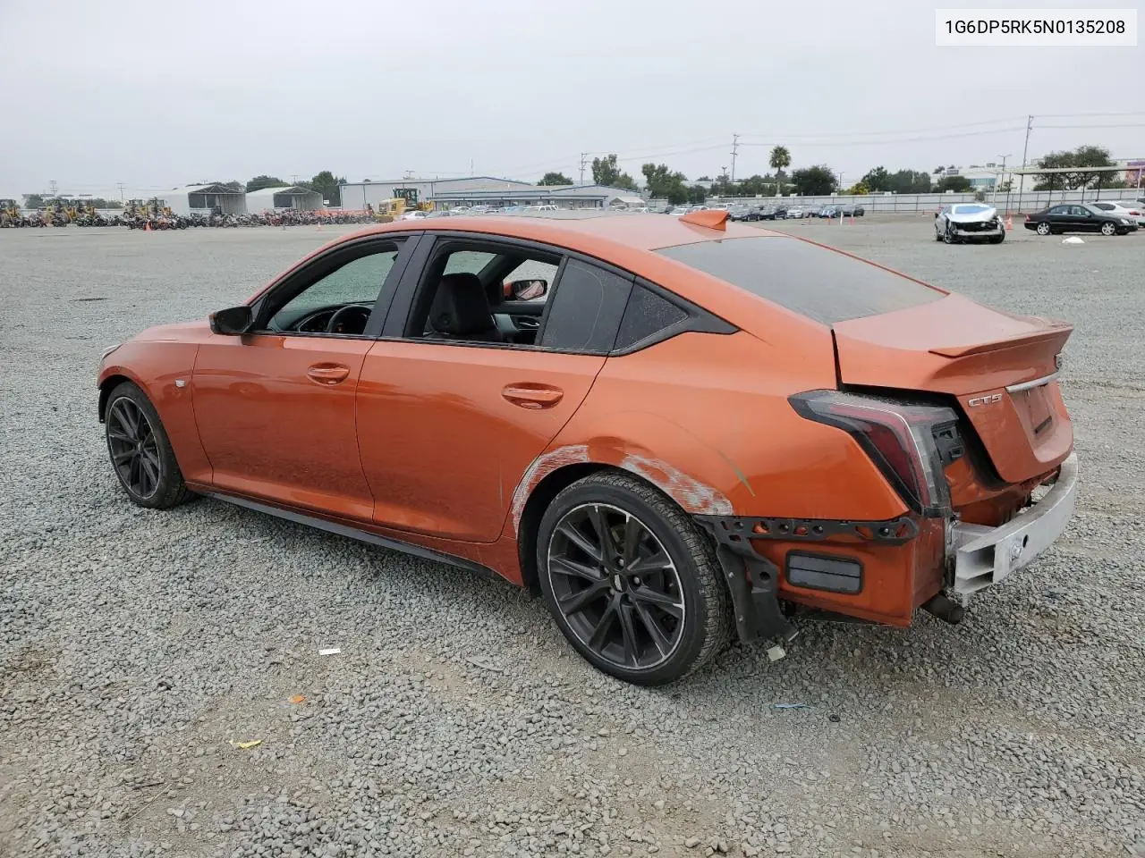 2022 Cadillac Ct5 Sport VIN: 1G6DP5RK5N0135208 Lot: 64635095