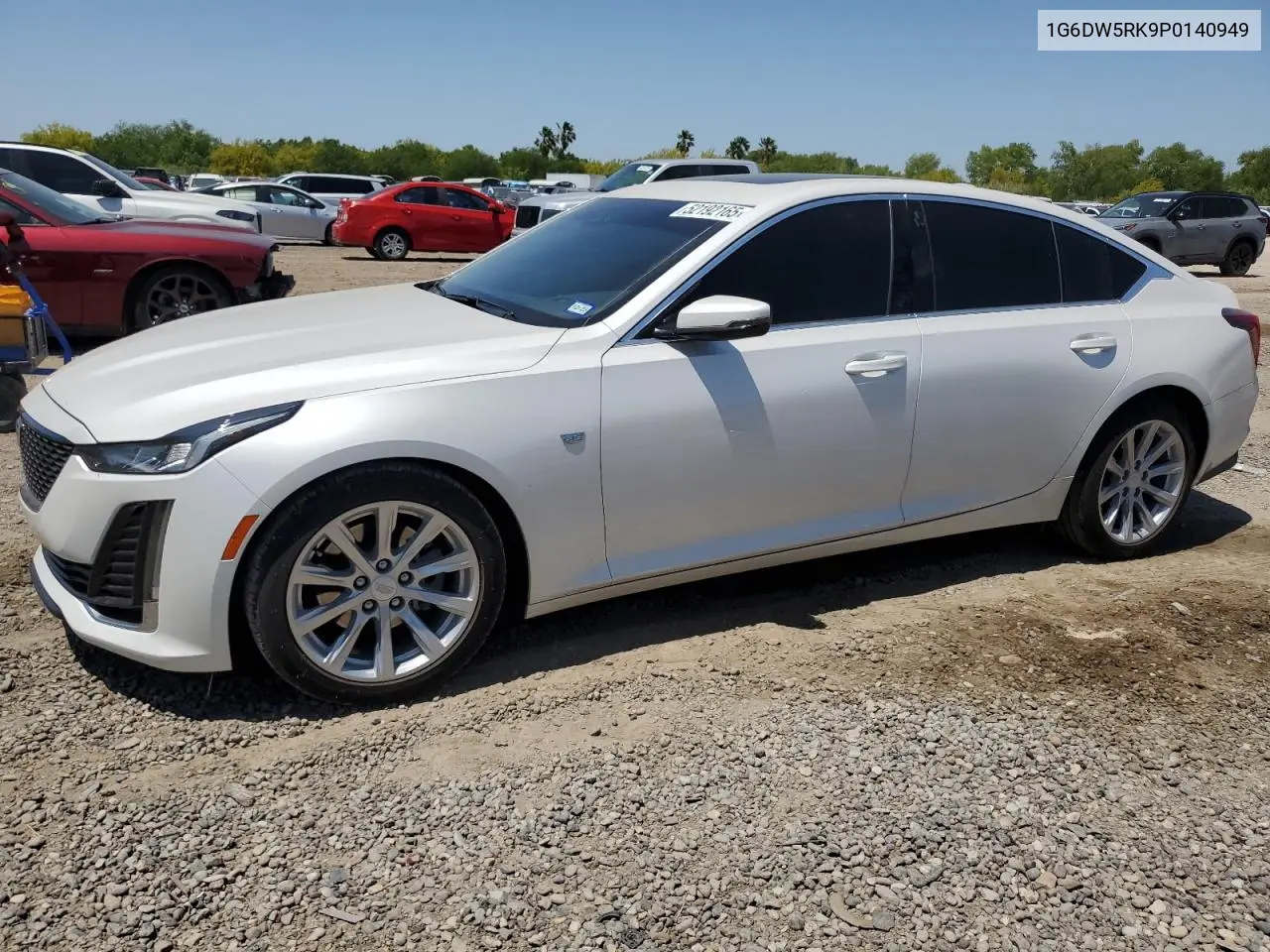 2023 Cadillac Ct5 Luxury VIN: 1G6DW5RK9P0140949 Lot: 52192165