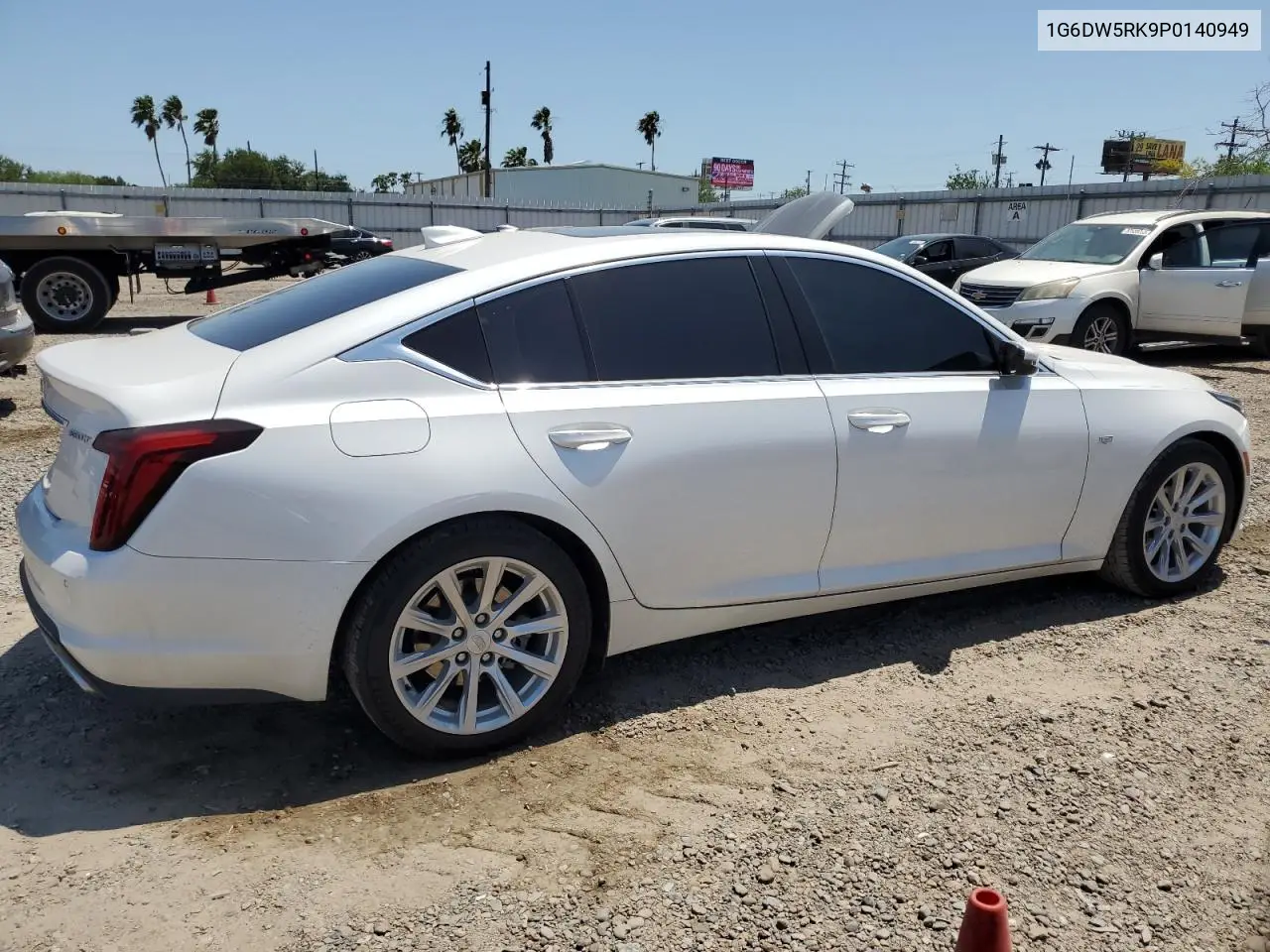 2023 Cadillac Ct5 Luxury VIN: 1G6DW5RK9P0140949 Lot: 52192165