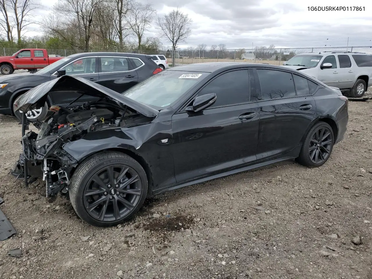2023 Cadillac Ct5 Sport VIN: 1G6DU5RK4P0117861 Lot: 53047405