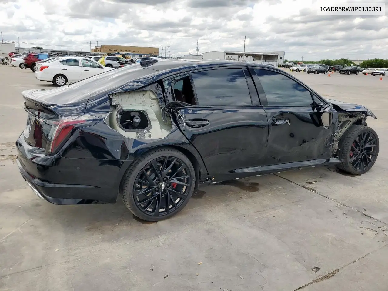 2023 Cadillac Ct5-V VIN: 1G6DR5RW8P0130391 Lot: 53376695