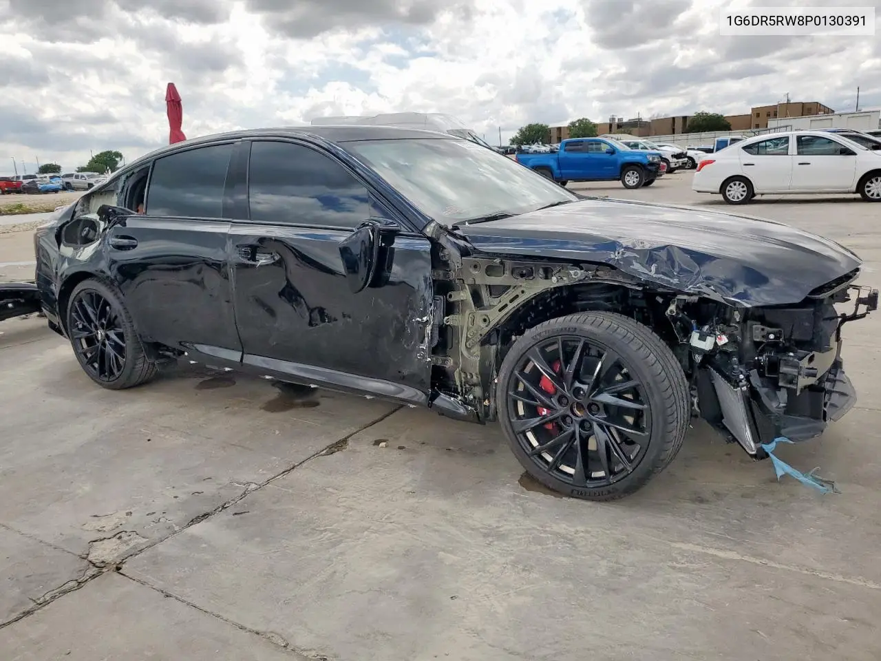 2023 Cadillac Ct5-V VIN: 1G6DR5RW8P0130391 Lot: 53376695