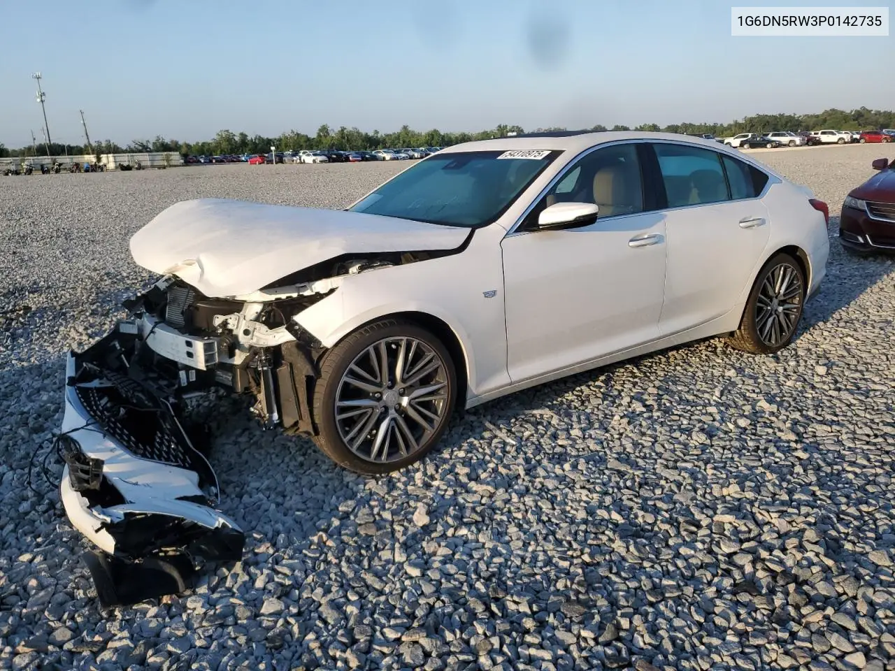 2023 Cadillac Ct5 Premium Luxury VIN: 1G6DN5RW3P0142735 Lot: 54310975