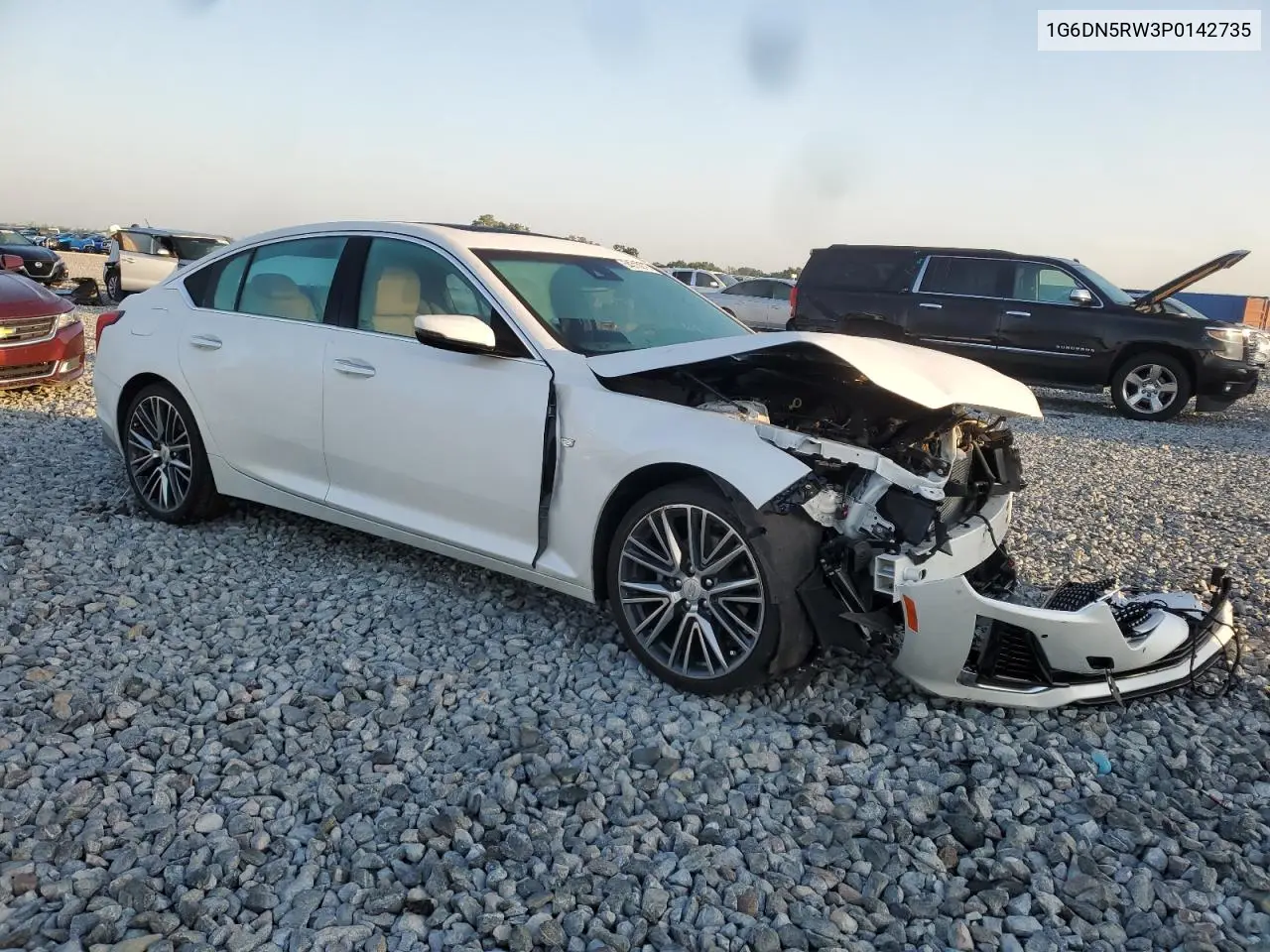 2023 Cadillac Ct5 Premium Luxury VIN: 1G6DN5RW3P0142735 Lot: 54310975