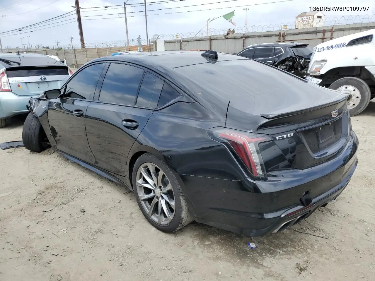 2023 Cadillac Ct5-V VIN: 1G6DR5RW8P0109797 Lot: 55066545