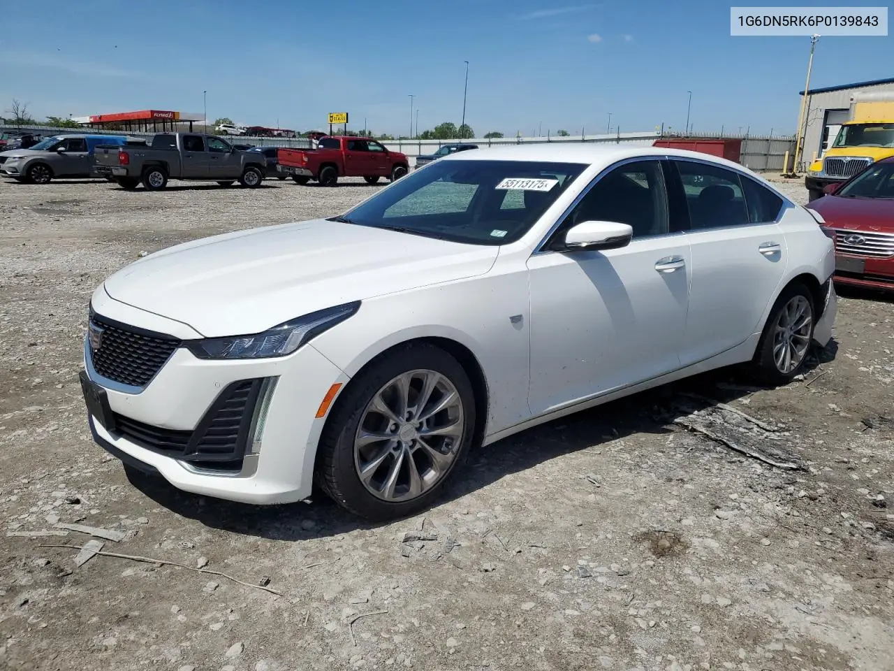 2023 Cadillac Ct5 Premium Luxury VIN: 1G6DN5RK6P0139843 Lot: 55113175