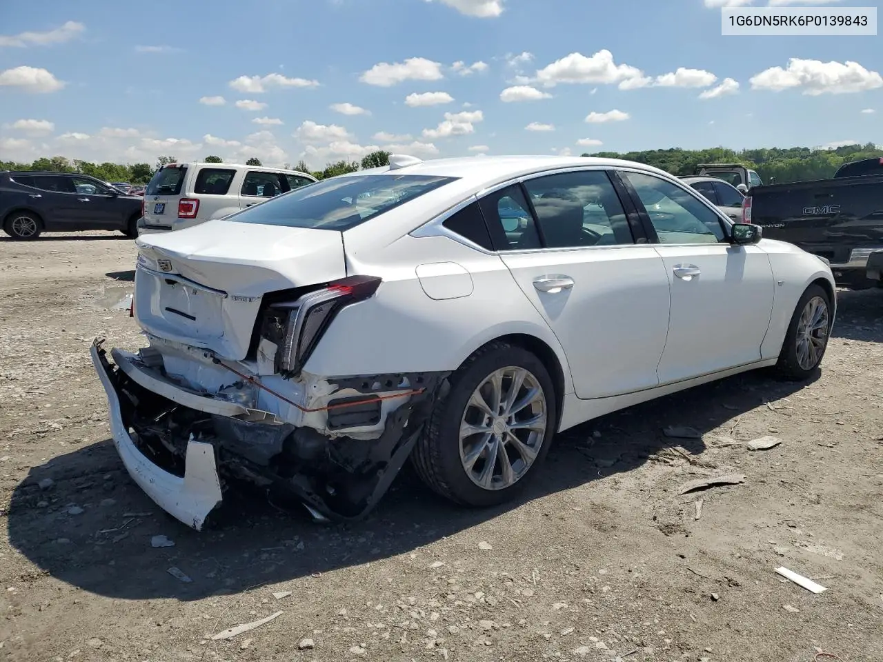 2023 Cadillac Ct5 Premium Luxury VIN: 1G6DN5RK6P0139843 Lot: 55113175