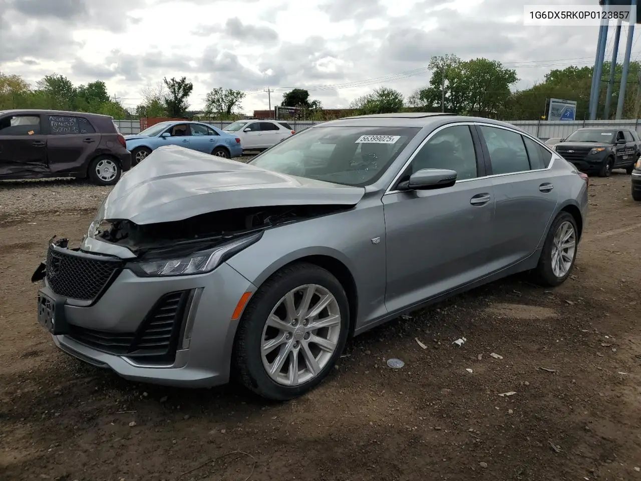 2023 Cadillac Ct5 Luxury VIN: 1G6DX5RK0P0123857 Lot: 56399025