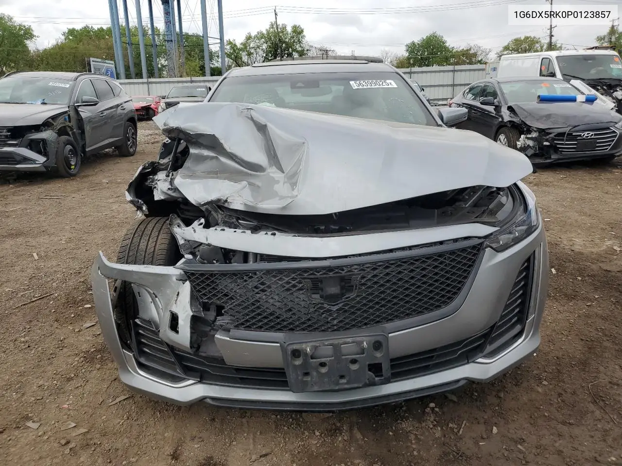 2023 Cadillac Ct5 Luxury VIN: 1G6DX5RK0P0123857 Lot: 56399025