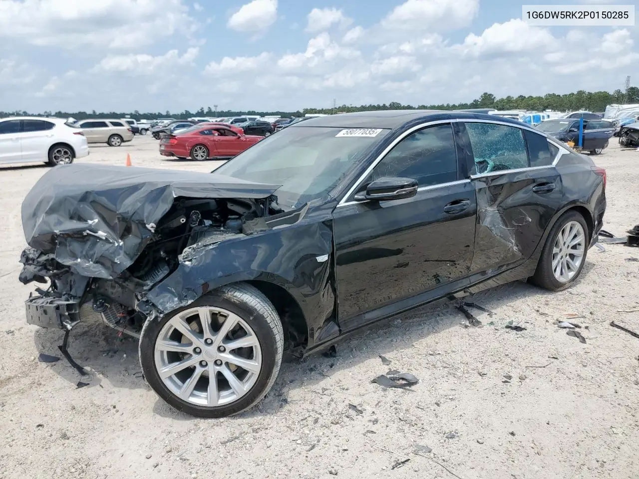 2023 Cadillac Ct5 Luxury VIN: 1G6DW5RK2P0150285 Lot: 58077035