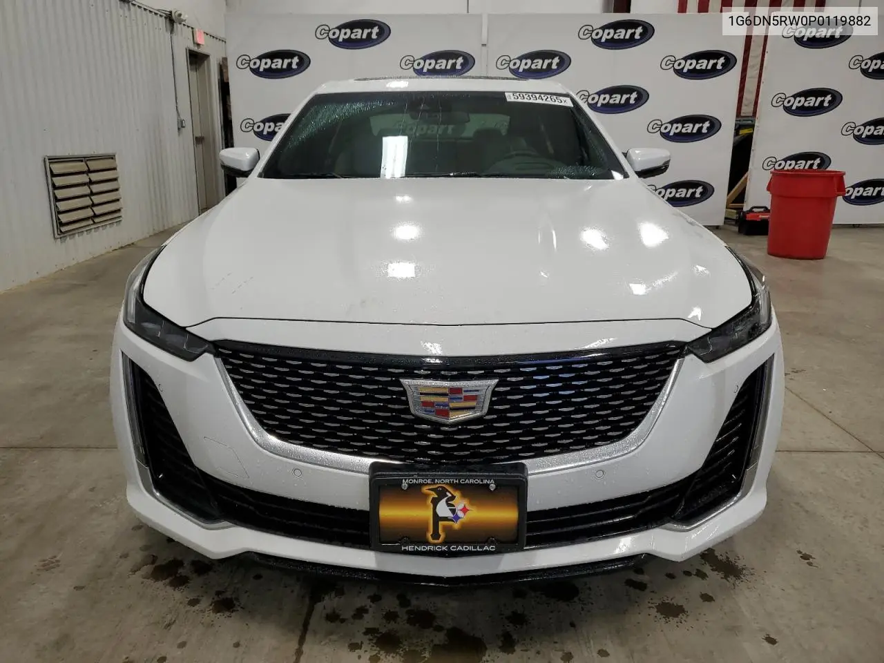 2023 Cadillac Ct5 Premium Luxury VIN: 1G6DN5RW0P0119882 Lot: 59394265