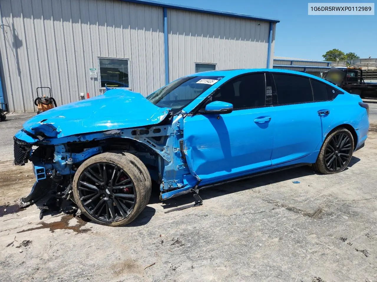 2023 Cadillac Ct5-V VIN: 1G6DR5RWXP0112989 Lot: 60119405