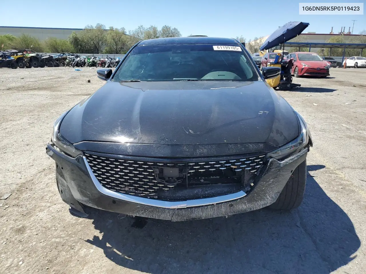 2023 Cadillac Ct5 Premium Luxury VIN: 1G6DN5RK5P0119423 Lot: 61199105
