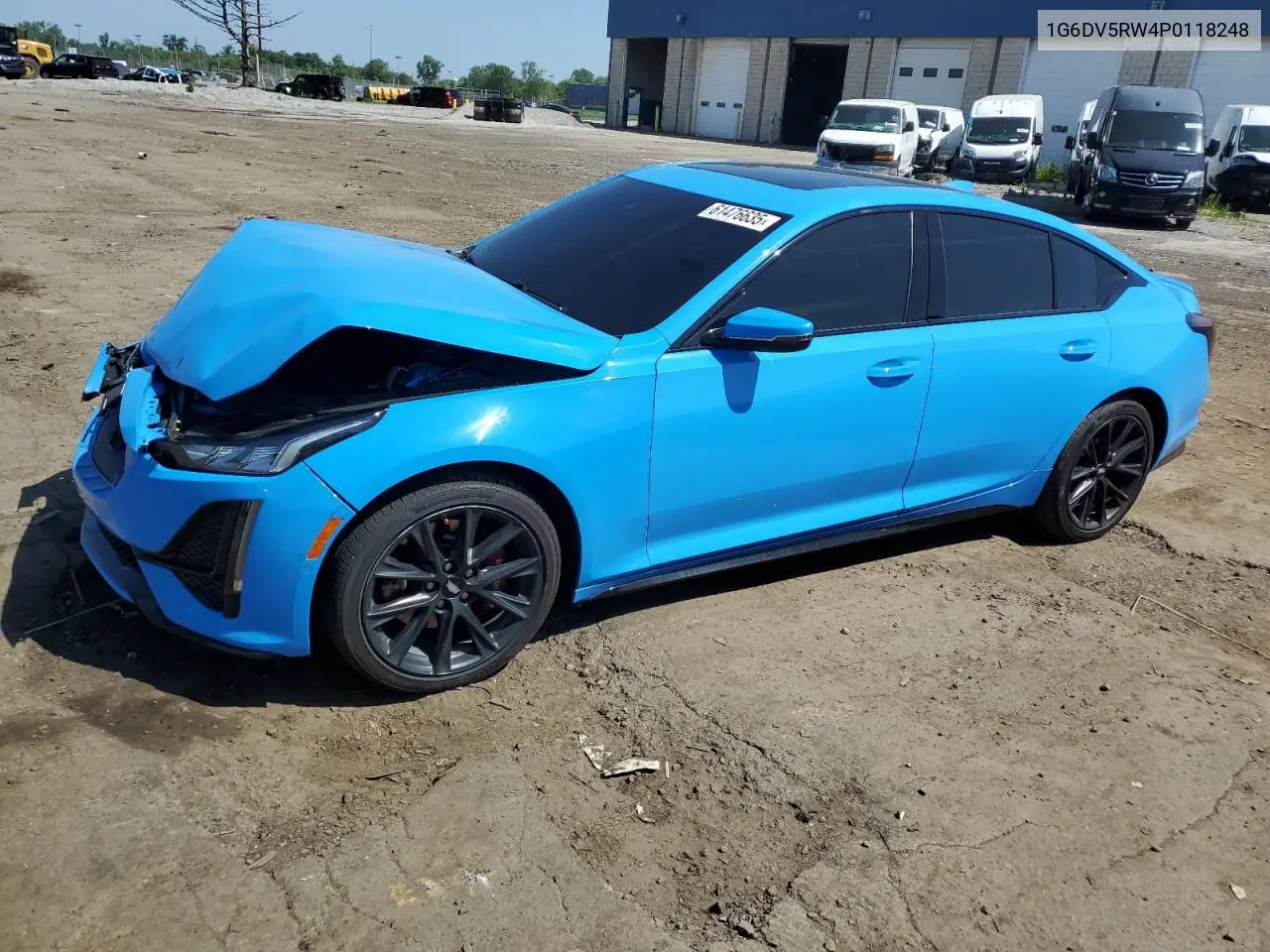 2023 Cadillac Ct5-V VIN: 1G6DV5RW4P0118248 Lot: 61476635