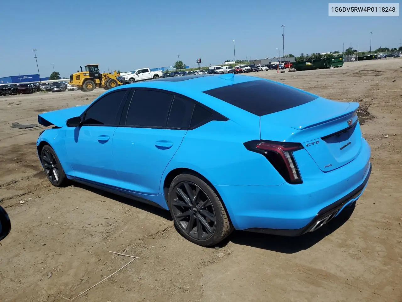 2023 Cadillac Ct5-V VIN: 1G6DV5RW4P0118248 Lot: 61476635