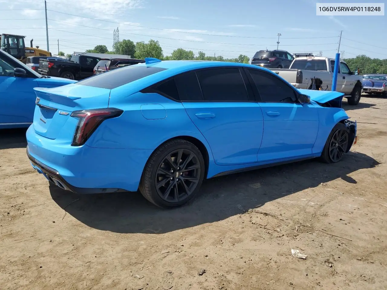 2023 Cadillac Ct5-V VIN: 1G6DV5RW4P0118248 Lot: 61476635