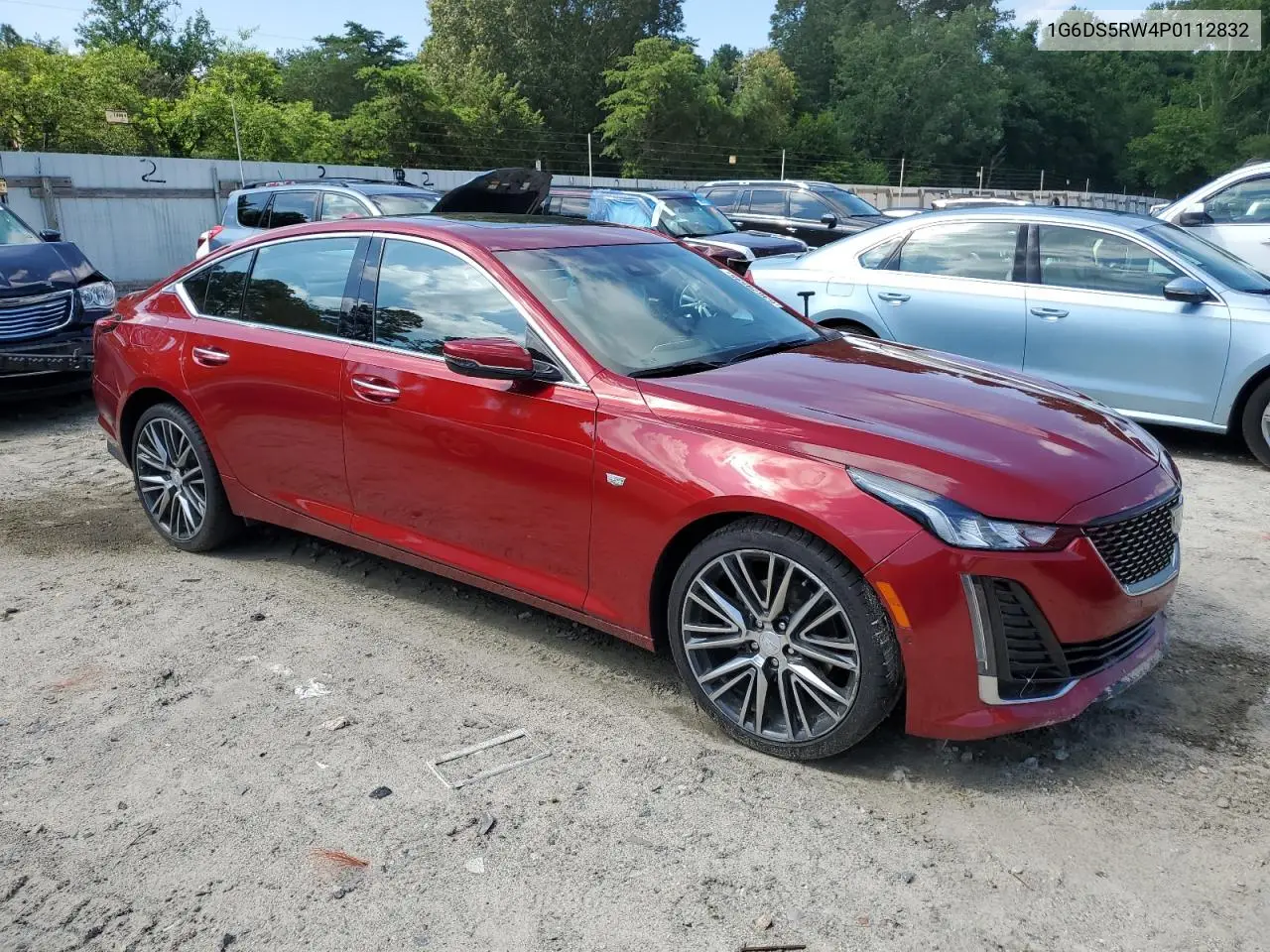 2023 Cadillac Ct5 Premium Luxury VIN: 1G6DS5RW4P0112832 Lot: 63678595