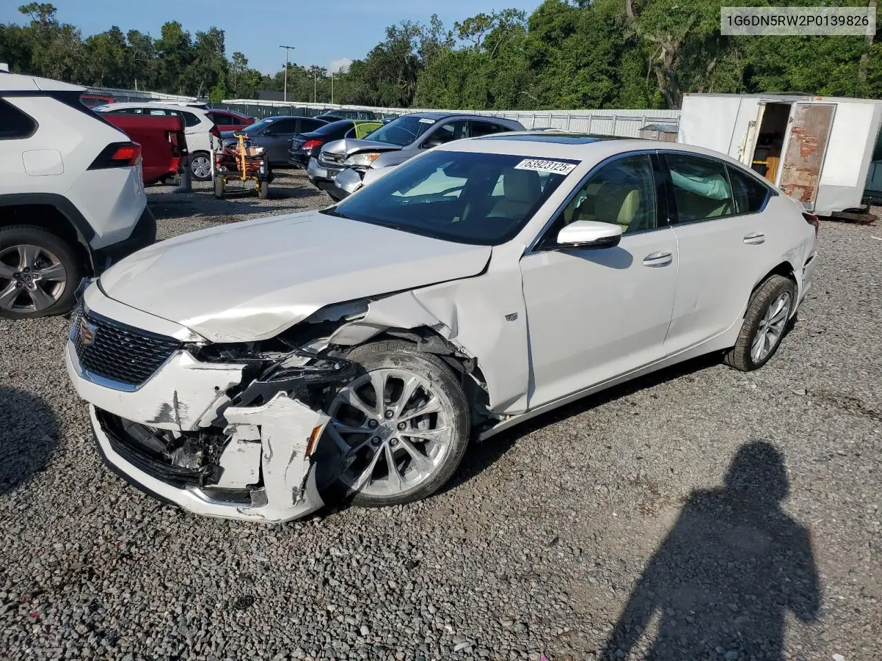 2023 Cadillac Ct5 Premium Luxury VIN: 1G6DN5RW2P0139826 Lot: 63923125