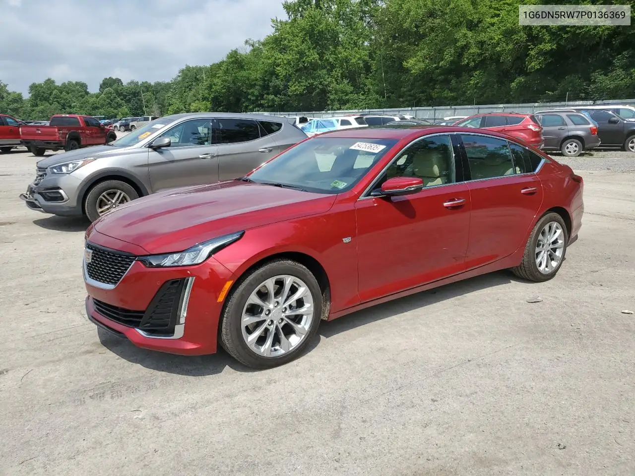 2023 Cadillac Ct5 Premium Luxury VIN: 1G6DN5RW7P0136369 Lot: 64253635