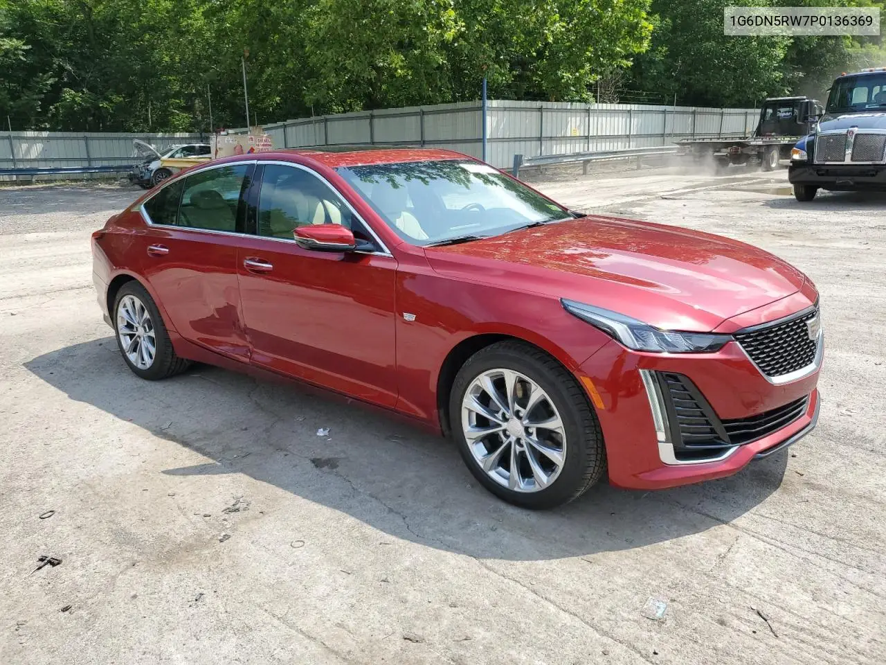2023 Cadillac Ct5 Premium Luxury VIN: 1G6DN5RW7P0136369 Lot: 64253635