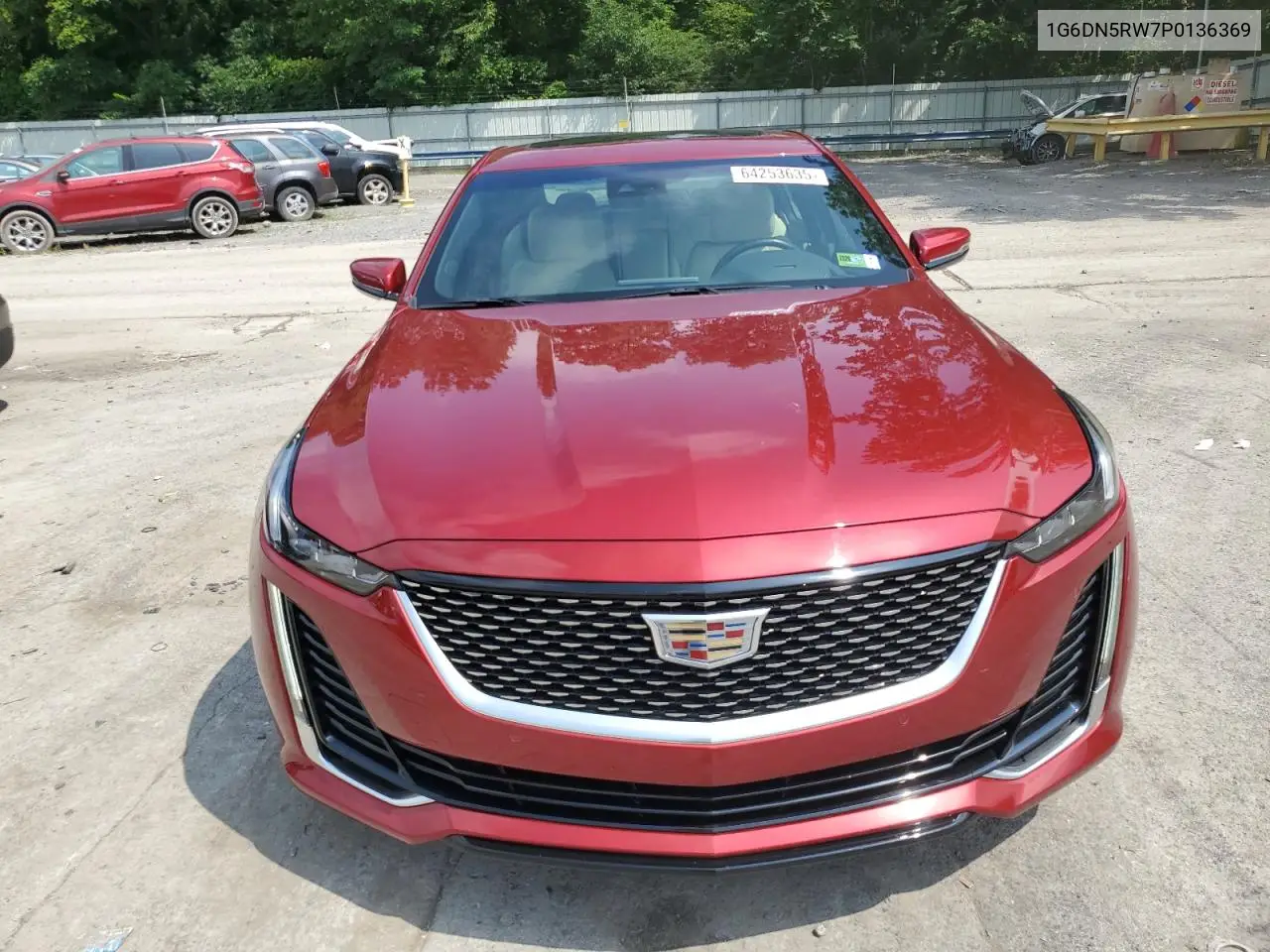 2023 Cadillac Ct5 Premium Luxury VIN: 1G6DN5RW7P0136369 Lot: 64253635