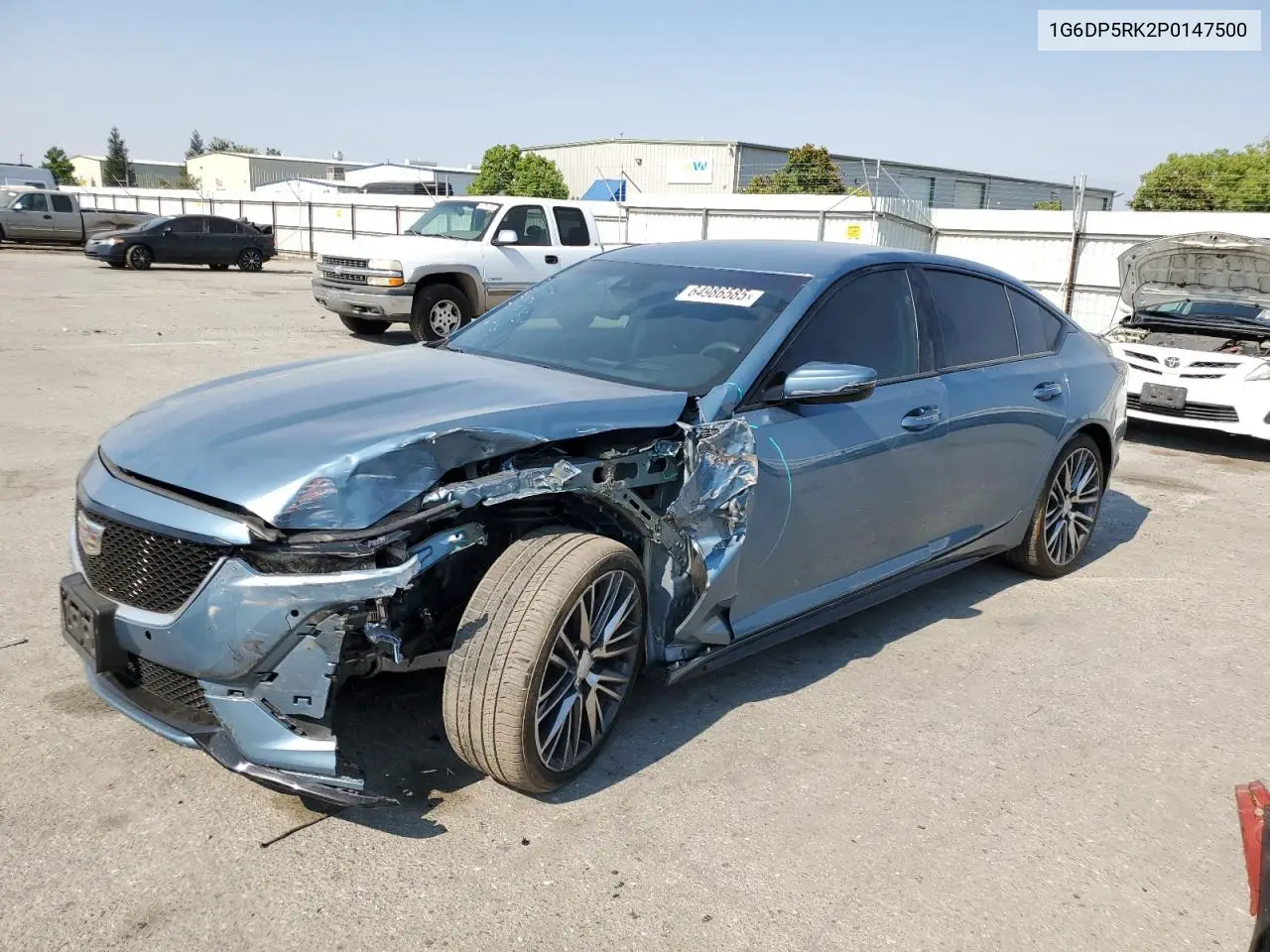 2023 Cadillac Ct5 Sport VIN: 1G6DP5RK2P0147500 Lot: 64986585