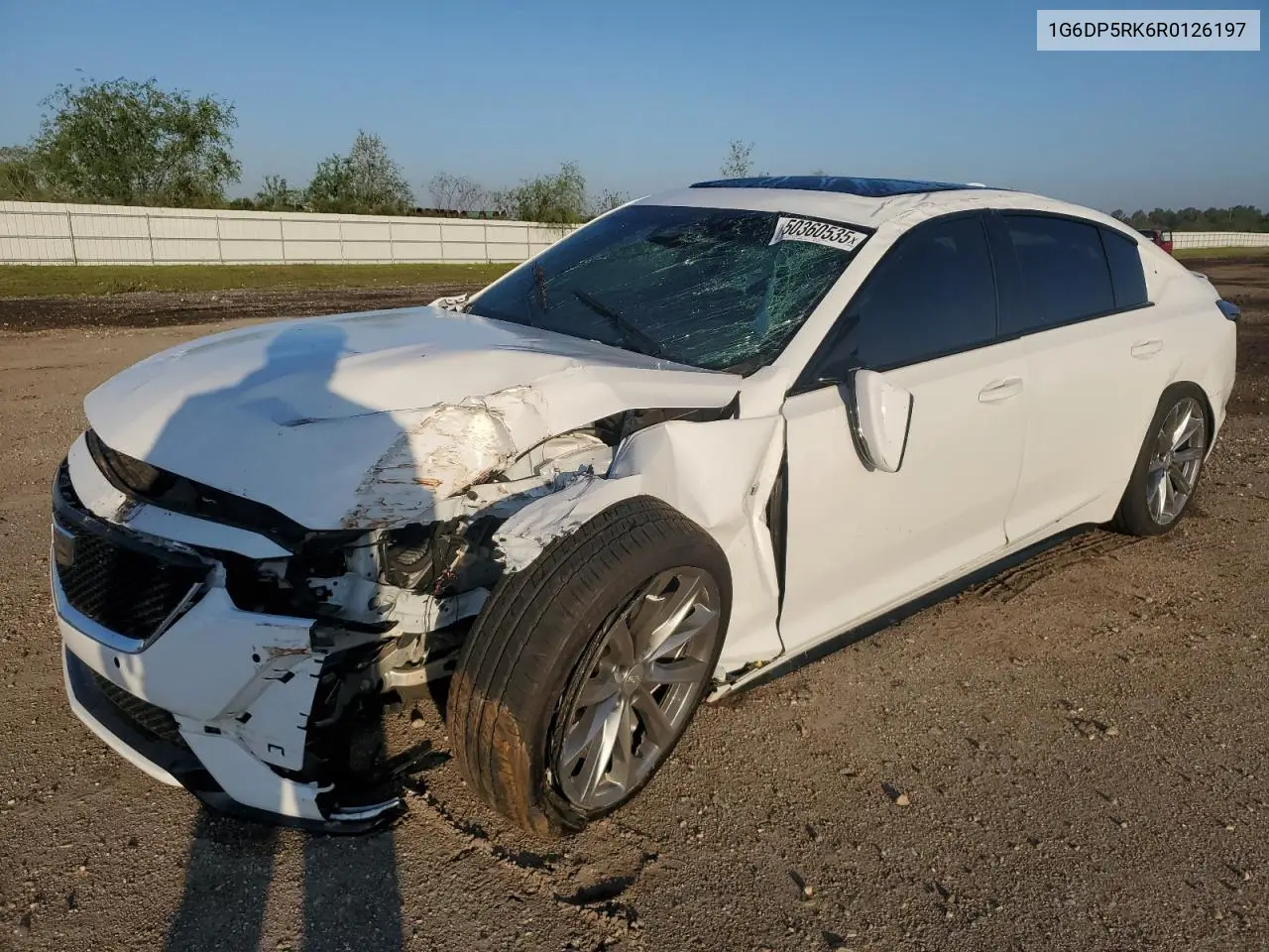 2024 Cadillac Ct5 Sport VIN: 1G6DP5RK6R0126197 Lot: 50360535