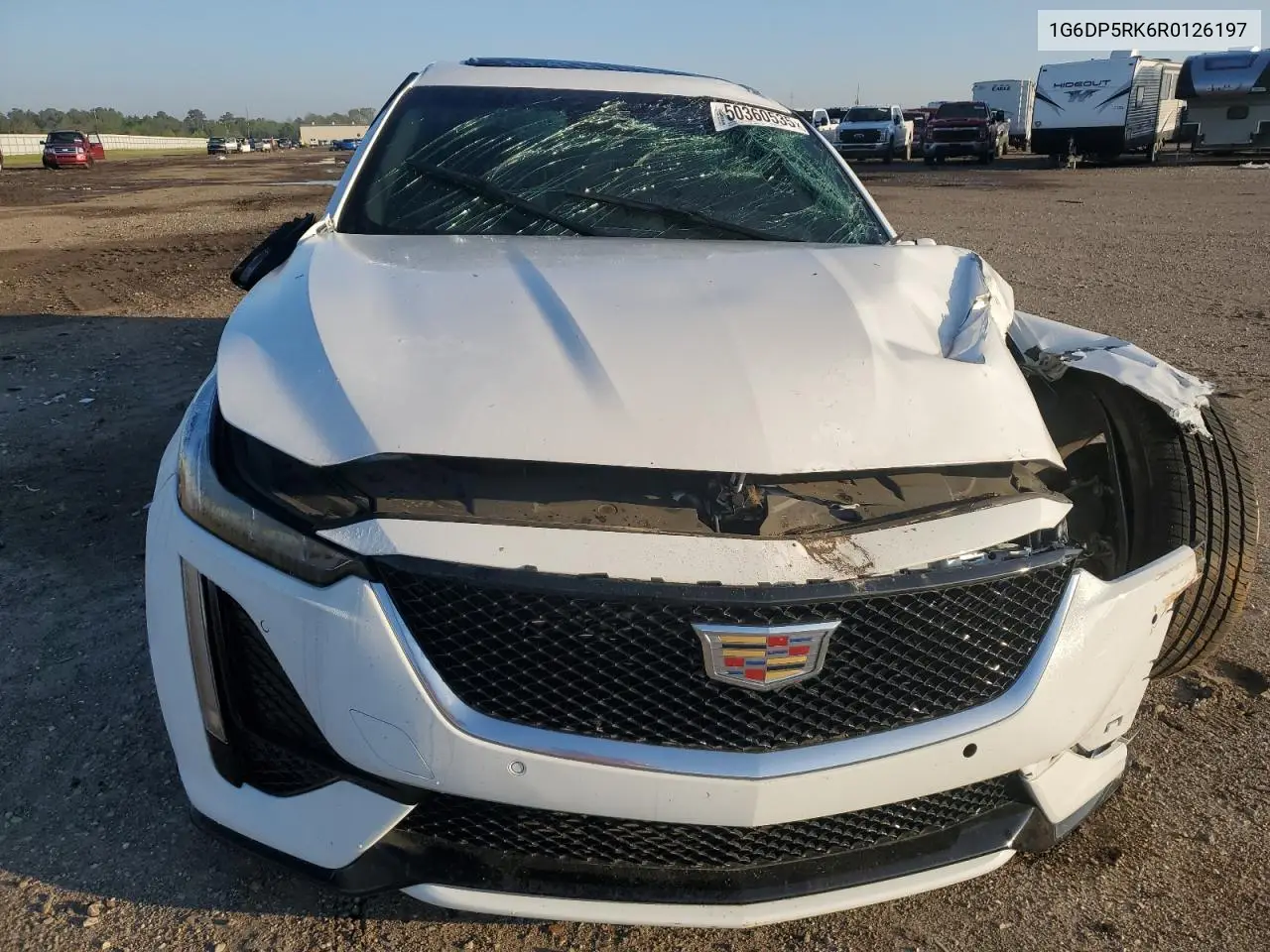 2024 Cadillac Ct5 Sport VIN: 1G6DP5RK6R0126197 Lot: 50360535
