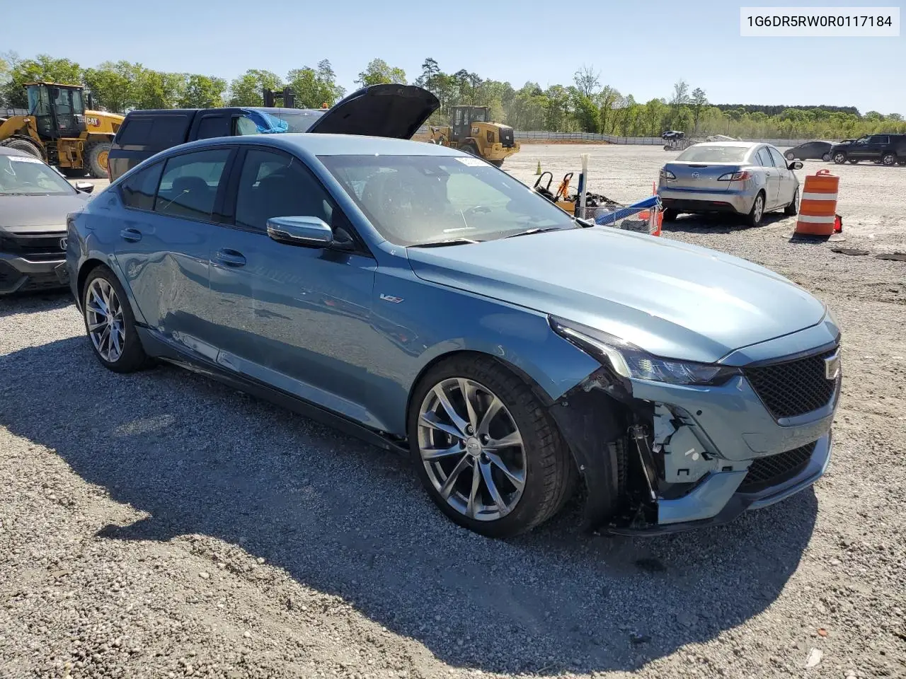 2024 Cadillac Ct5-V VIN: 1G6DR5RW0R0117184 Lot: 53165605