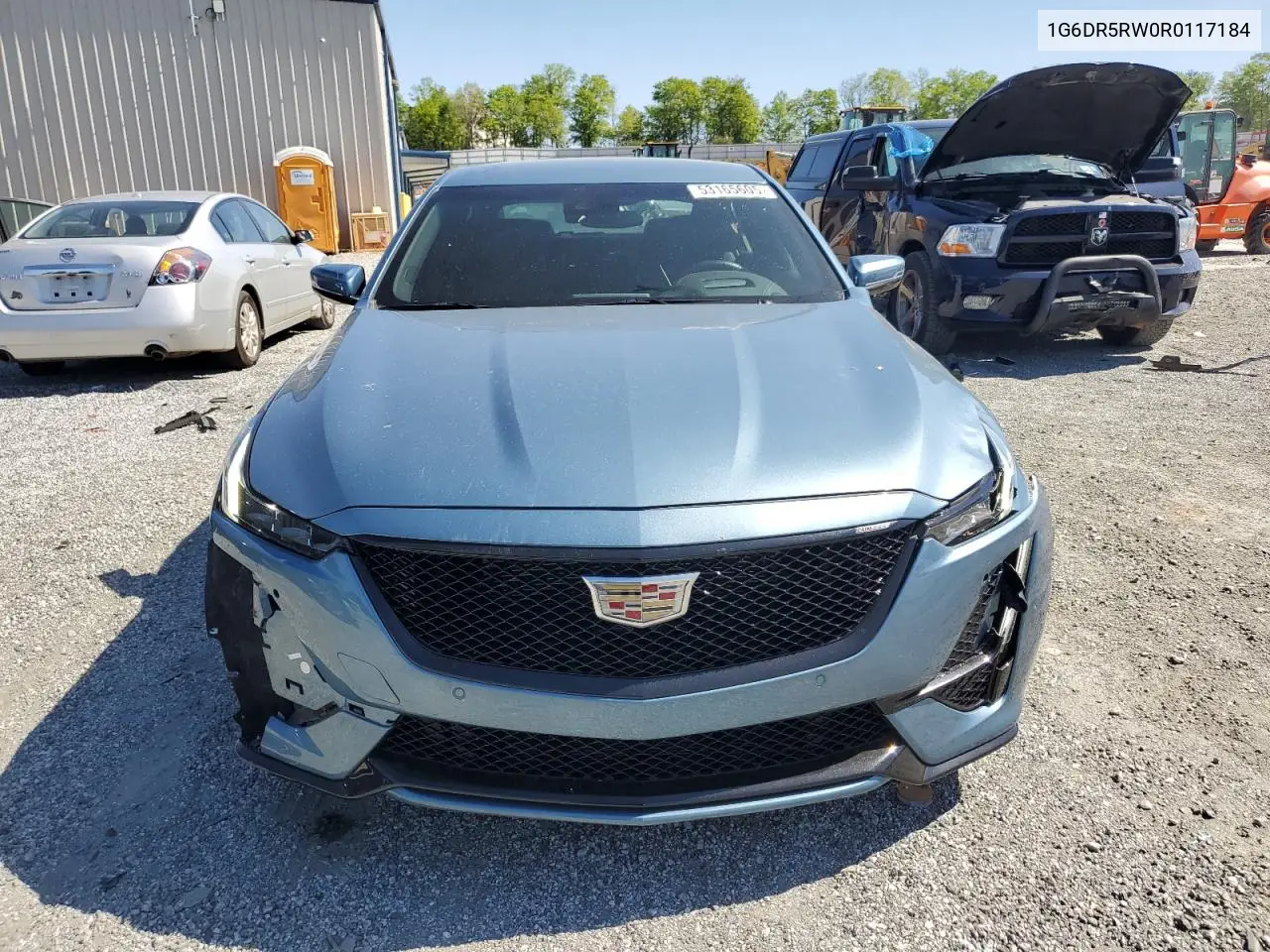 2024 Cadillac Ct5-V VIN: 1G6DR5RW0R0117184 Lot: 53165605