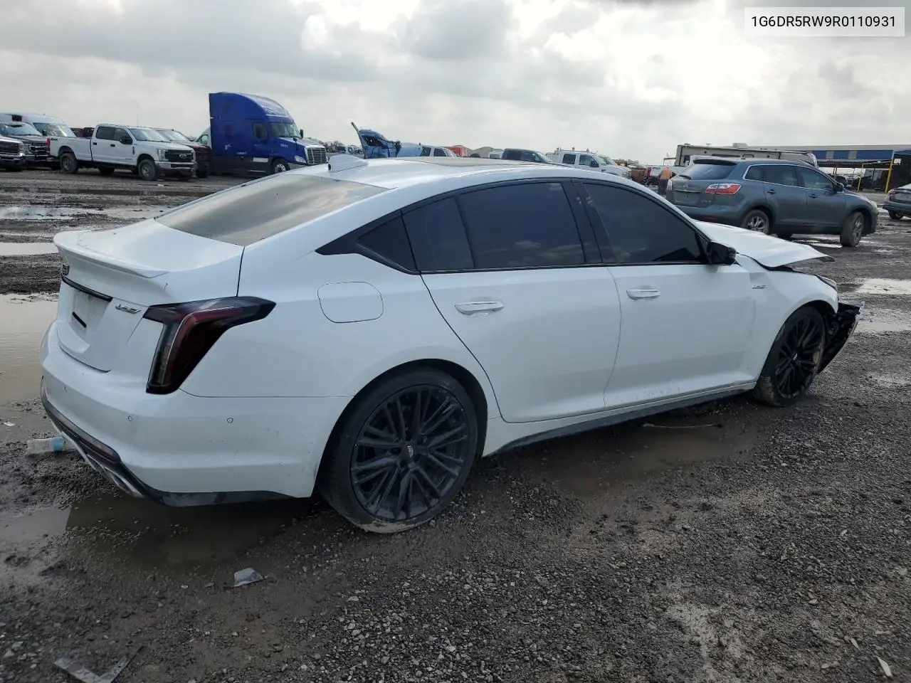 2024 Cadillac Ct5-V VIN: 1G6DR5RW9R0110931 Lot: 54450955