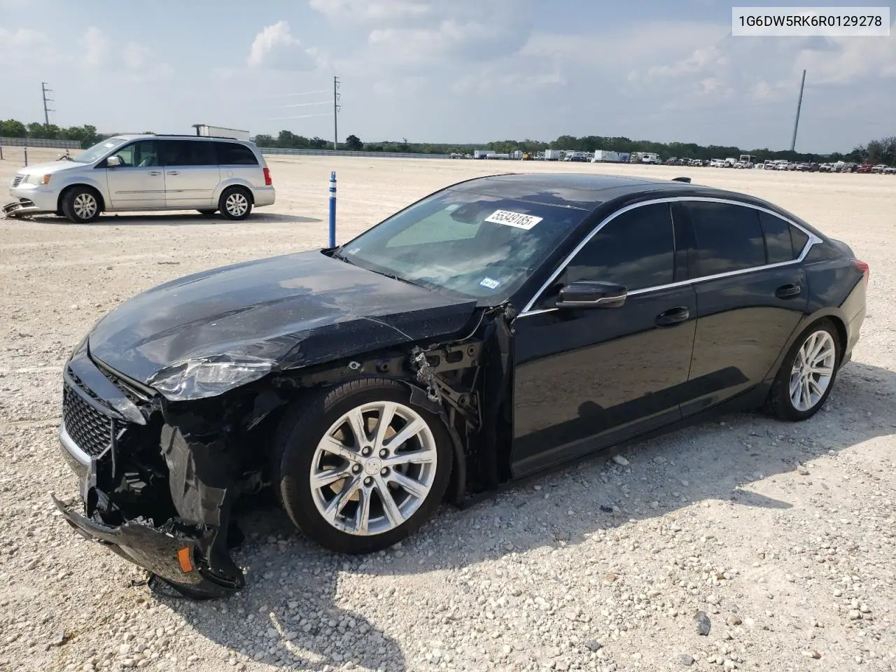 2024 Cadillac Ct5 Luxury VIN: 1G6DW5RK6R0129278 Lot: 55349185