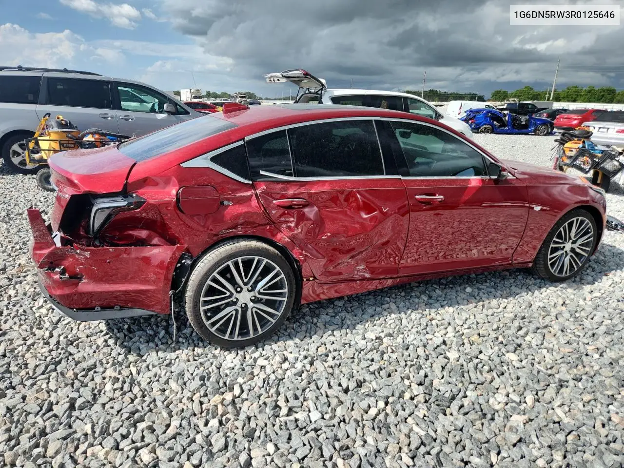 2024 Cadillac Ct5 Premium Luxury VIN: 1G6DN5RW3R0125646 Lot: 60266675