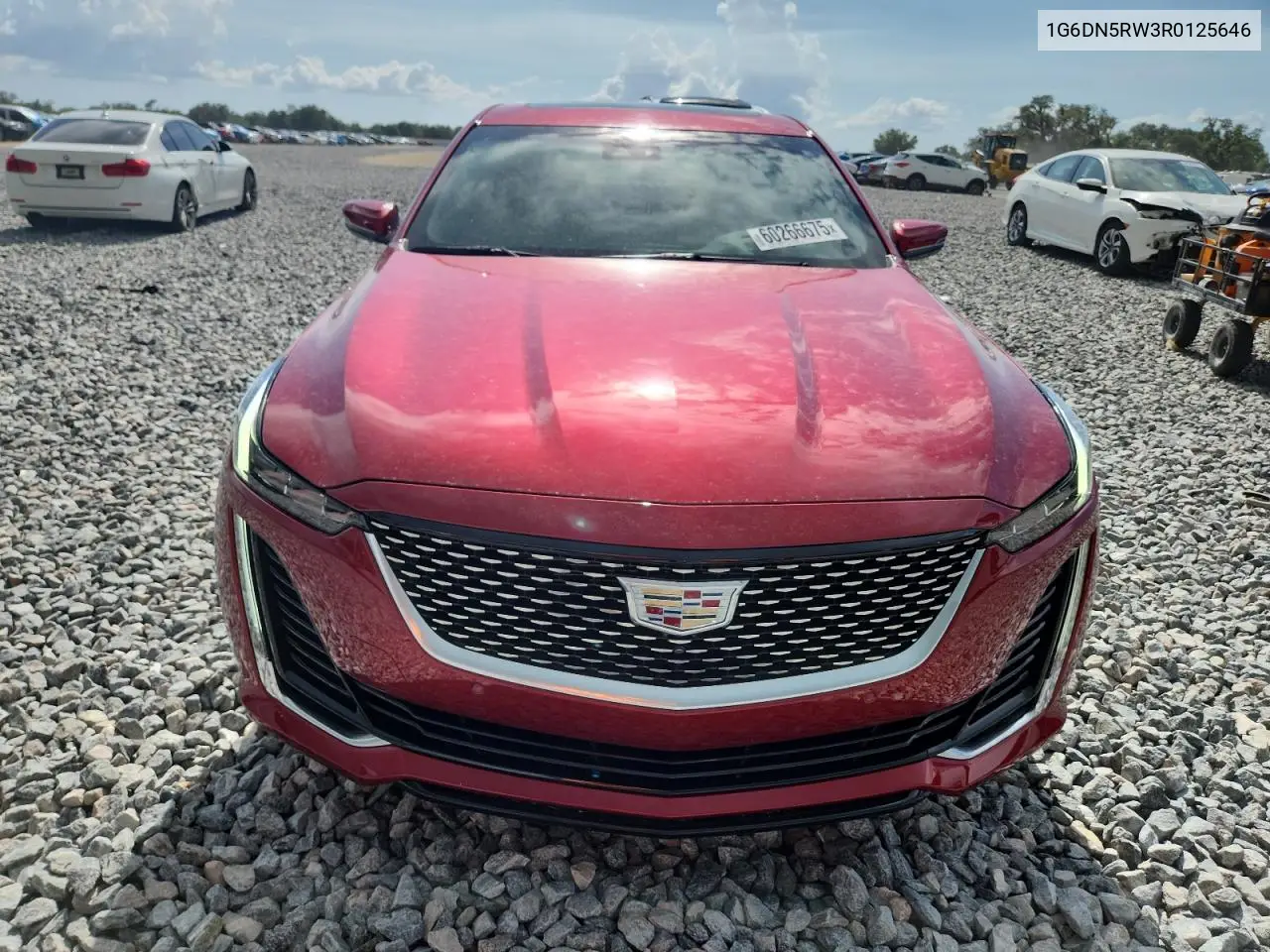 2024 Cadillac Ct5 Premium Luxury VIN: 1G6DN5RW3R0125646 Lot: 60266675