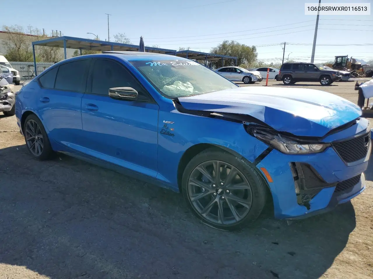 2024 Cadillac Ct5-V VIN: 1G6DR5RWXR0116513 Lot: 61428265