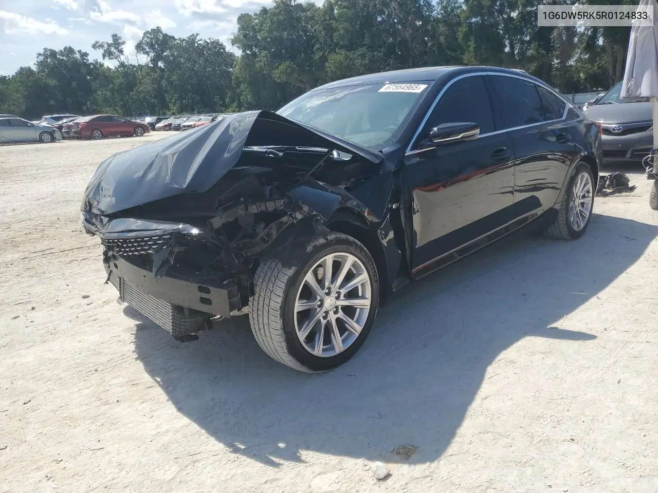 2024 Cadillac Ct5 Luxury VIN: 1G6DW5RK5R0124833 Lot: 62564965
