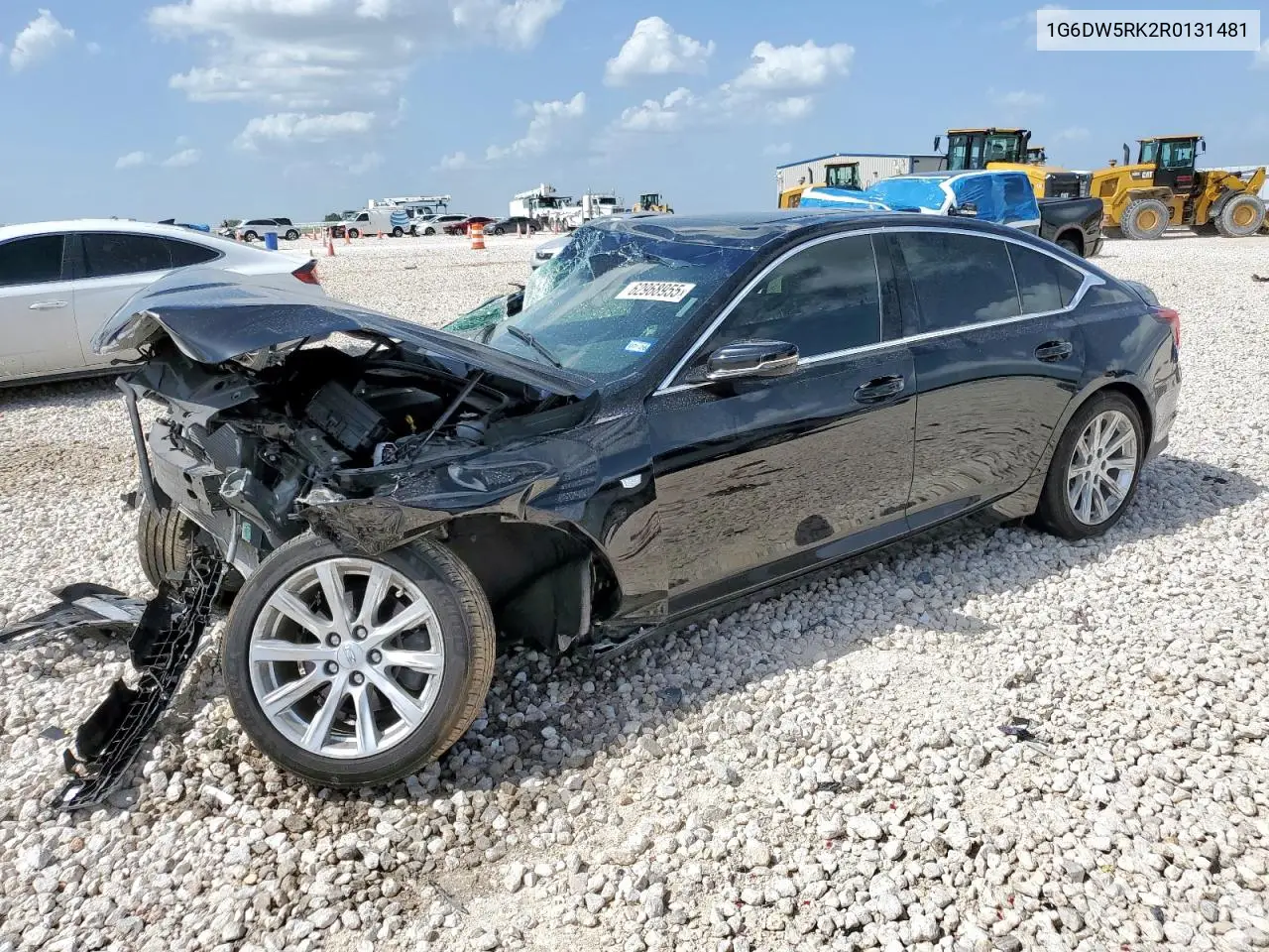 2024 Cadillac Ct5 Luxury VIN: 1G6DW5RK2R0131481 Lot: 62968955